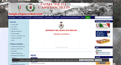 Desktop Screenshot of comune.castrocielo.fr.it